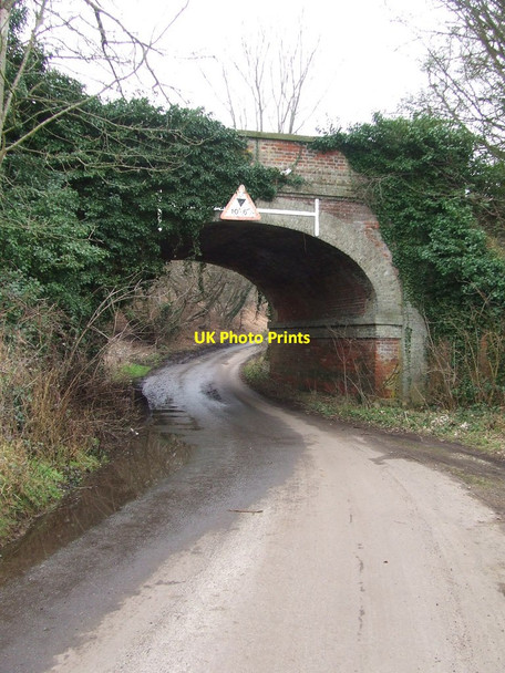Photo 6"x4" Old Railway Bridge Hadleigh\/TM0242 c2013