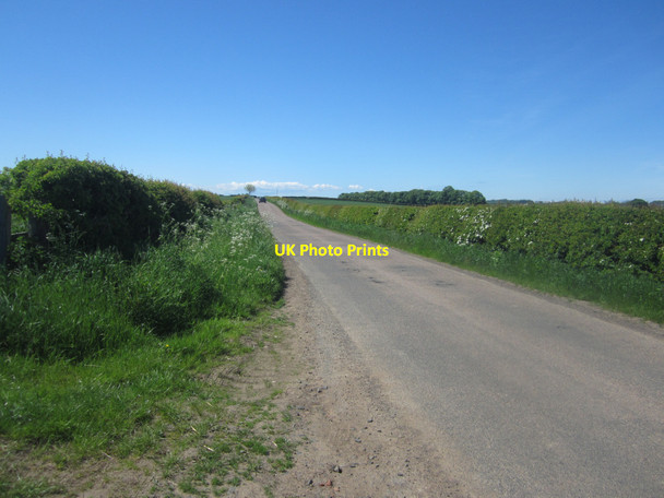 Photo 6"x4" Looking west along the country road near East Ancroft Ancroft c2013