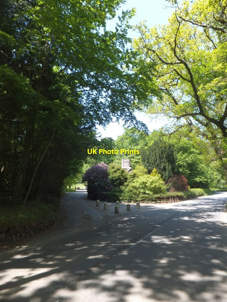 Photo 6"x4" Entrance gate of Broomford Manor, near Jacobstowe Jacobstowe c2013