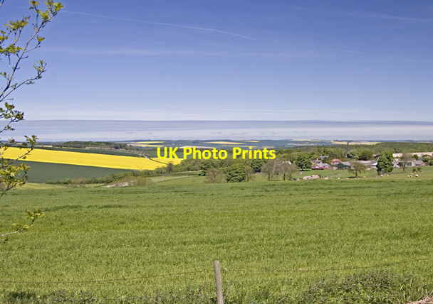 Photo 6"x4" Fields west of Huggate Huggate c2013