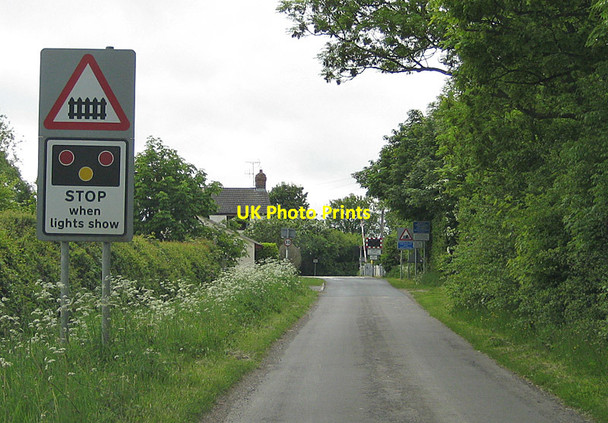 Photo 6"x4" Level crossing, Carr Lane Beswick\/TA0148 c2013