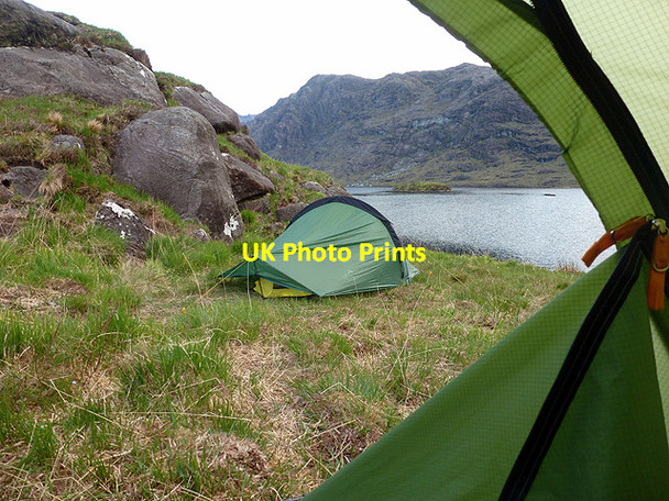 Photo 6"x4" Morning view of Coruisk Loch na Cuilce\/NG4819 c2013