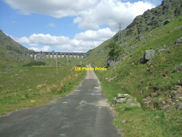 Photo 6"x4" Access to Loch Sloy Dam Inveruglas c2013