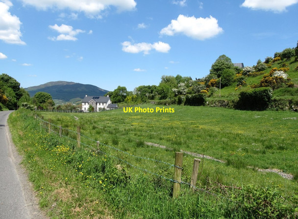Photo 6"x4" House between the diverging Tievecrom Road and Ballynamadda Road Forkhill c2013