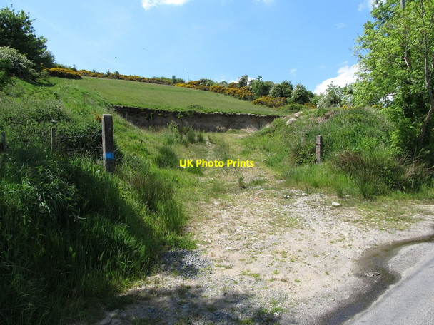 Photo 6"x4" Gravel pit above Tievecrom Road Forkhill c2013
