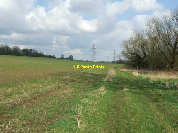Photo 6"x4" Footpath To Great Yeldham Delvin End c2013