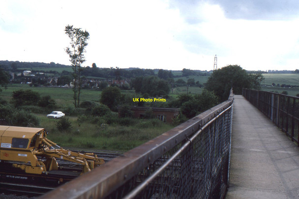 Photo 6"x4" Footbridge over Hinksey sidings Oxford\/SP5106 c1987