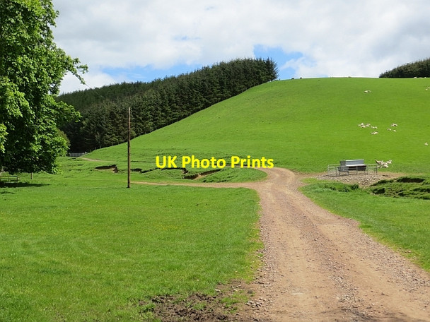 Photo 6"x4" Farm road, Clennell Clennell c2013