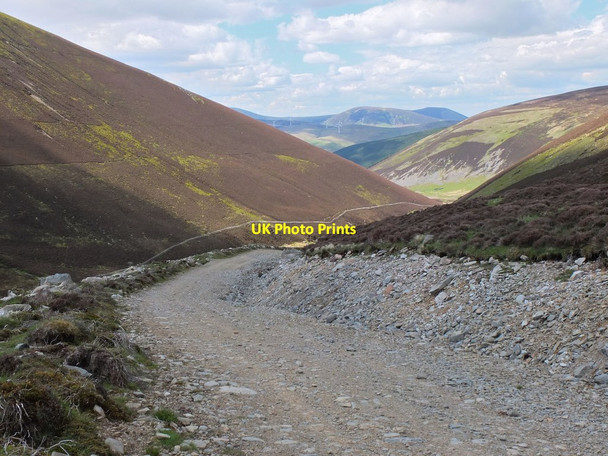Photo 6"x4" New hill track above Polmood glen Glenheurie Rig c2013
