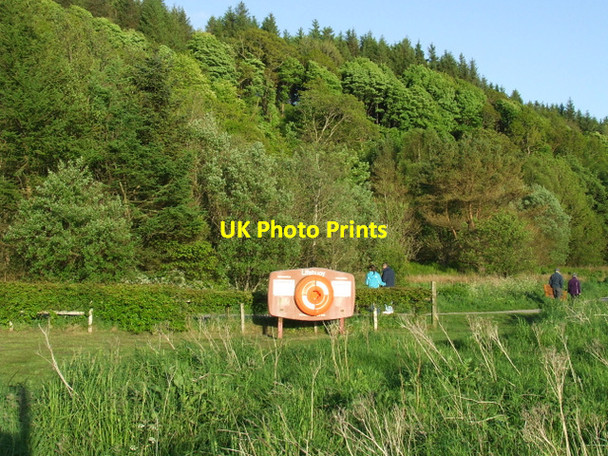Photo 6"x4" Lifebuoy station Inverkip c2013