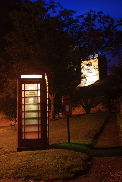 Photo 6"x4" Telephone and Post Box Kirkby\/NZ5306 c2008