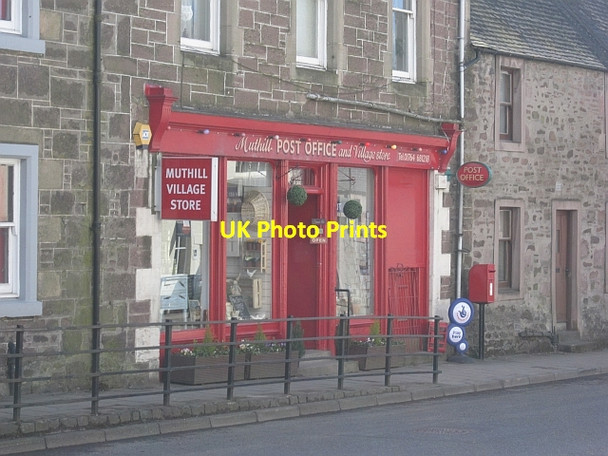 Photo 6"x4" Muthill Post Office Muthill c2013