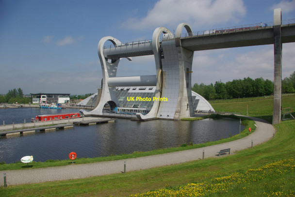 Photo 6"x4" The Falkirk Wheel Tamfourhill c2013