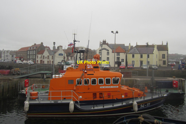 Photo 6"x4" Eyemouth Lifeboat, moored in the harbour Eyemouth c2013