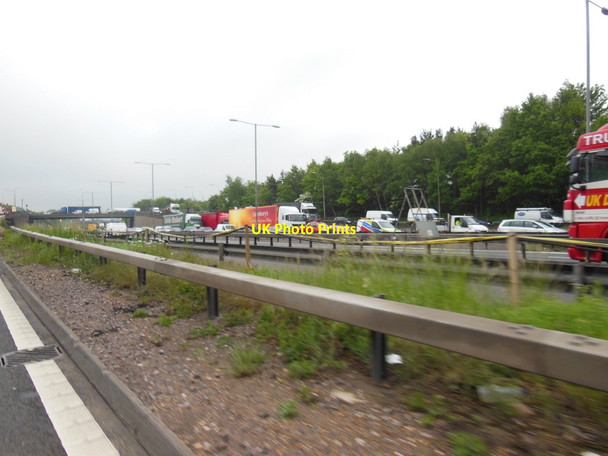 Photo 6"x4" Slow moving traffic on the M25 Cheshunt c2013 P1