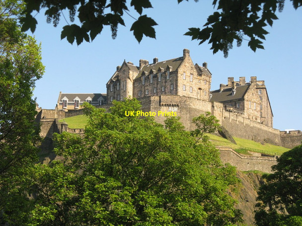 Photo 6"x4" Edinburgh Castle from Princes Street Edinburgh c2013