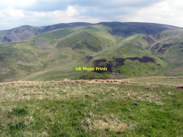 Photo 6"x4" Stell Rig above Dormount Hope Broad Law\/NT7913 c2013