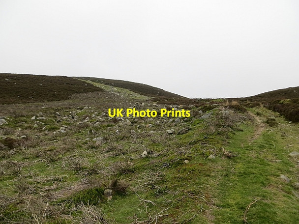 Photo 6"x4" Moorland track, Rie Meikle Laird's House c2013