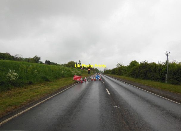 Photo 6"x4" Ermine Street towards Colliers End Standon Green End c2013