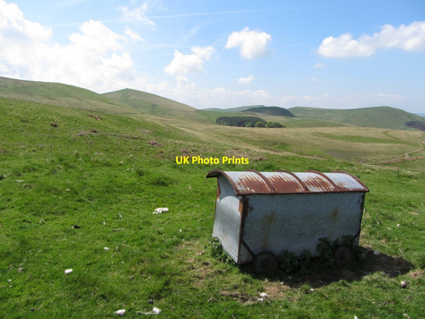 Photo 6"x4" Animal feeder near Peelinick Chatto c2013