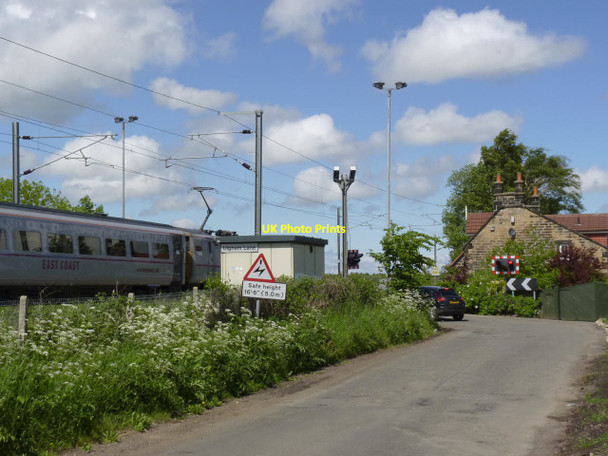 Photo 6"x4" Ulgham Lane crossing Longhirst\/NZ2289 c2013