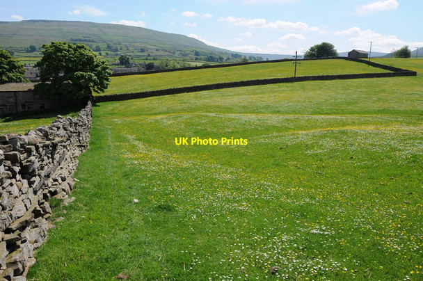 Photo 6"x4" View to Wether Fell Gayle c2013