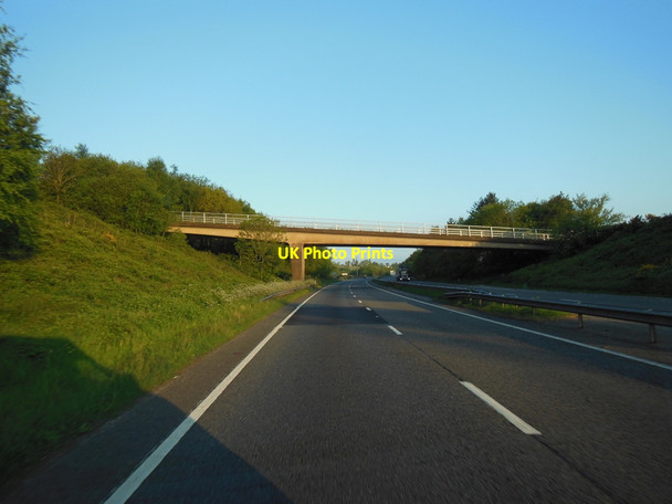 Photo 6"x4" The A30 at Higher Winter Cleave Longdown\/SX8691 c2013
