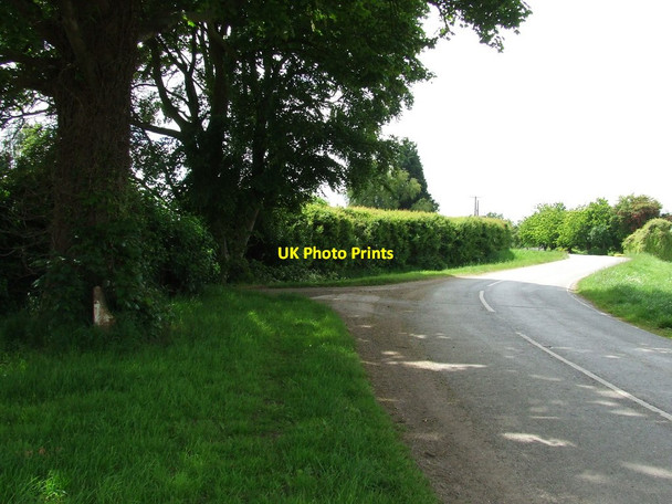 Photo 6"x4" Old Milepost Tydd St Giles c2013