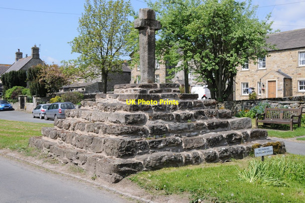 Photo 6"x4" Village Cross, Carperby Carperby\/SE0089 c2013 P1