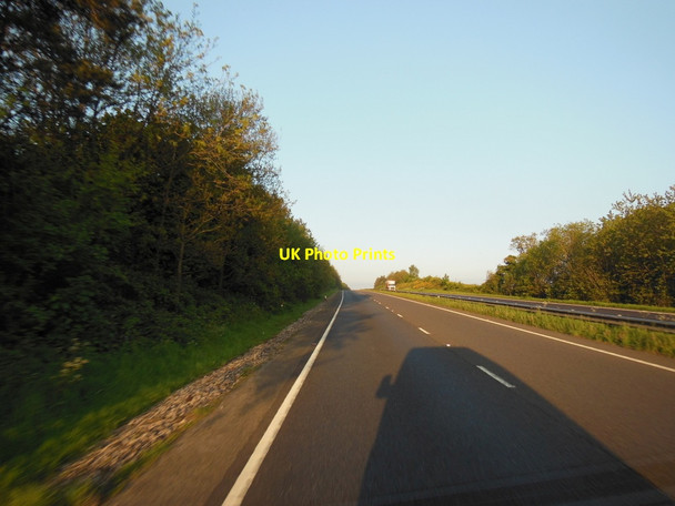 Photo 6"x4" The A30 westbound Crockernwell c2013 P1