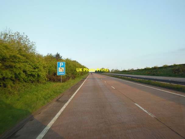 Photo 6"x4" The A30 westbound Whiddon Down c2013