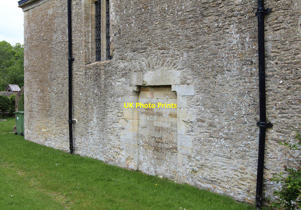 Photo 6"x4" St Peter, Ampney St Peter - Blocked doorway Ampney St Peter c2013