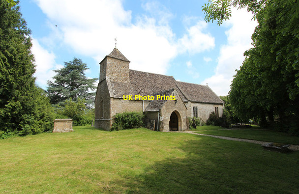 Photo 6"x4" St Michael, Harnhill Ampney Crucis c2013 P1