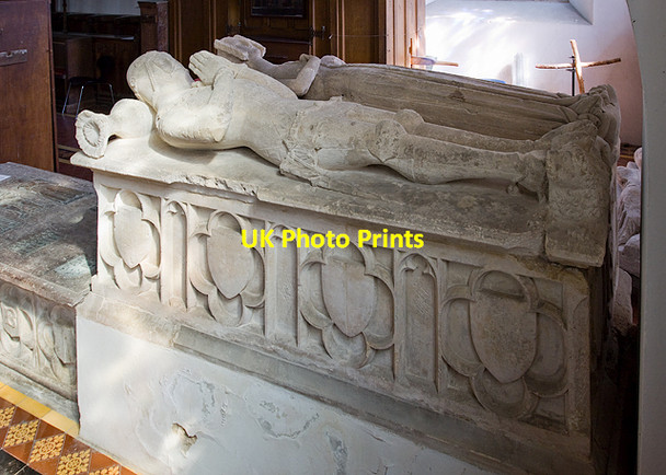 Photo 6"x4" St Mary's church, Atherington - monument to Sir Ralph Wylmington & wife Atherington\/SS5923 c2013