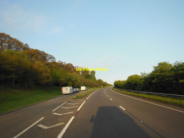Photo 6"x4" The A30 westbound near Okehampton Park Okehampton c2013