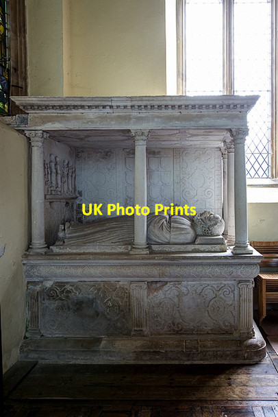 Photo 6"x4" St John's church, Broadclyst - monument to Edward Drew & wife Broadclyst c2013