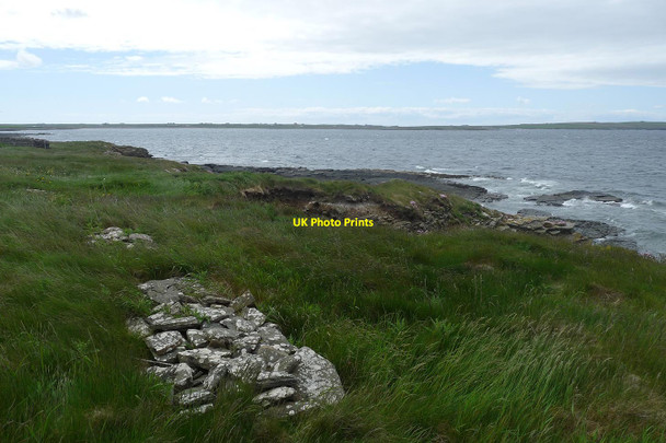 Photo 6"x4" Kelp drying wall, Knowe of Yarrow, Sanday, Orkney Burness\/HY6644 c2013