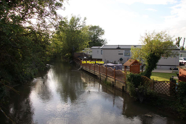 Photo 6"x4" The River Windrush in Hardwick Park Standlake c2013