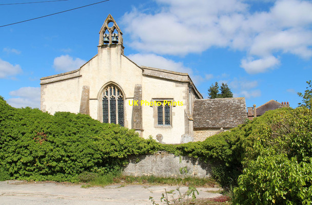 Photo 6"x4" St John the Baptist, Inglesham Lechlade on Thames c2013