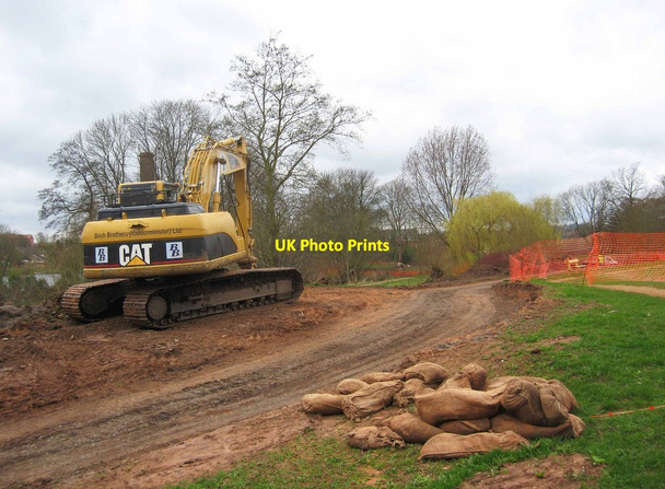 Photo 6"x4" Construction of a new road in Springfield Park, Kidderminster Kidderminster c2013
