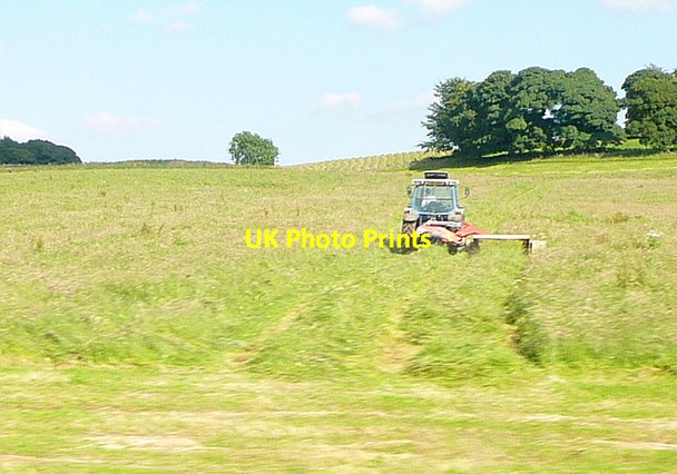 Photo 6"x4" Farming at Ivy House Biggin\/SK1559 c2012