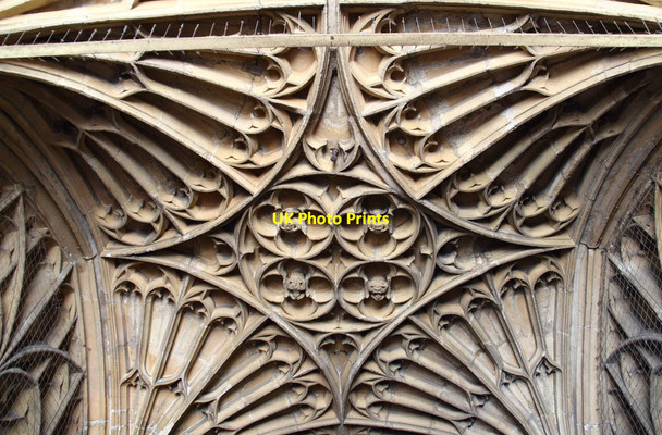 Photo 6"x4" St John the Baptist, Cirencester - Porch roof Cirencester c2013