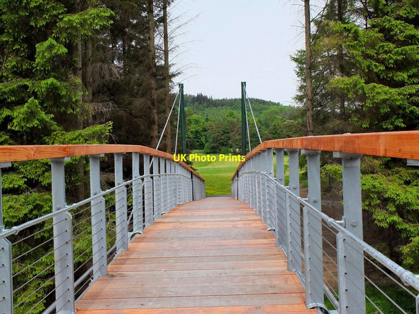 Photo 6"x4" New Tweed footbridge now open, Cardrona Cardrona Village c2013
