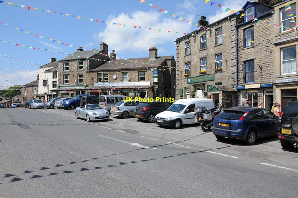 Photo 6"x4" The Market Place, Hawes Gayle c2013