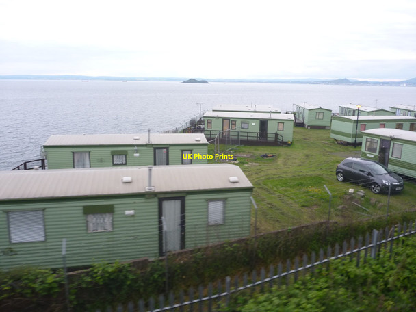 Photo 6"x4" On The Fife Circle : Coastal Caravan Park At Kinghorn Kinghorn\/NT2686 c2013
