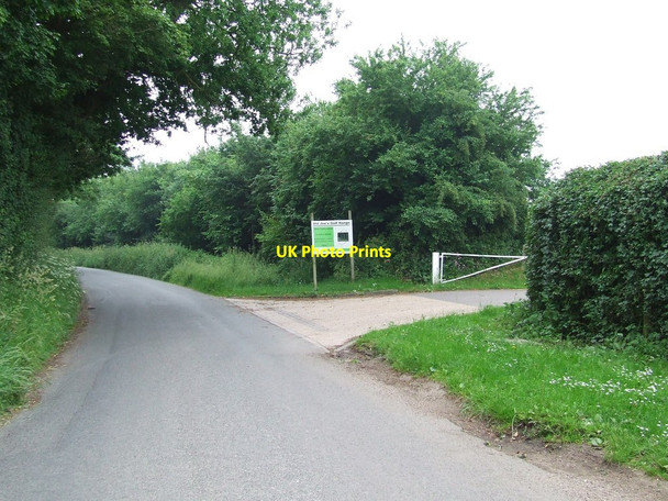 Photo 6"x4" Entrance To Old Joe's Golf Range Cornard Tye c2013