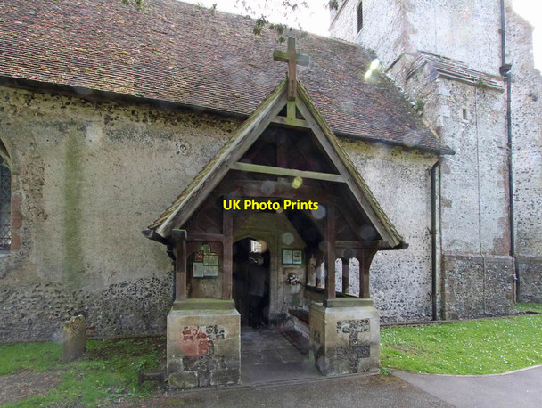 Photo 6"x4" St Giles, Kingston - Porch Kingston\/TR1951 c2013