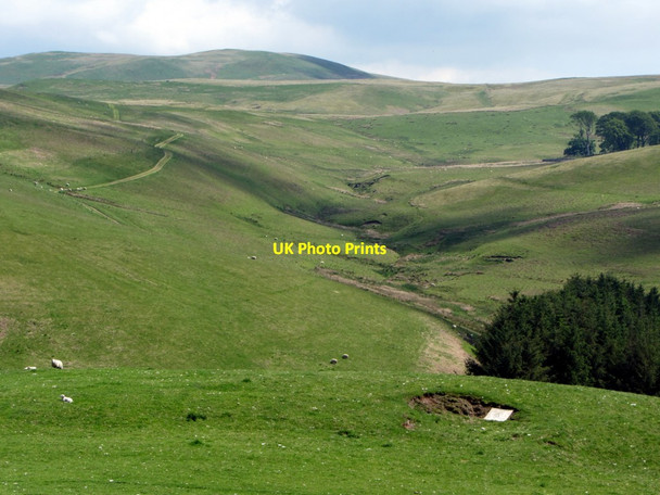 Photo 6"x4" Raeshaw Burn from Buchtrig Standard Knowe\/NT7813 c2013
