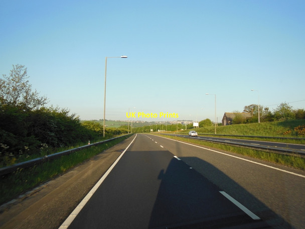 Photo 6"x4" The A30 near Higher Cawdron Liftondown c2013