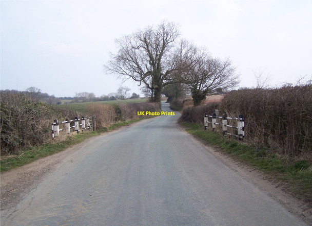 Photo 6"x4" Bridge Over Stream, Acton Hill Road Acton Trussell c2013